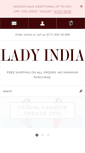 Mobile Screenshot of ladyindia.com